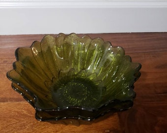 Vintage Indiana Glass Bowls Set of 2