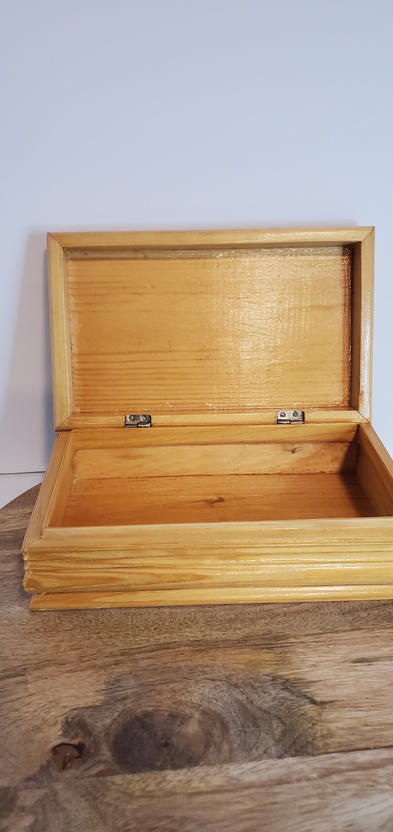 Vintage Wood Trinket Dresser box - image 2