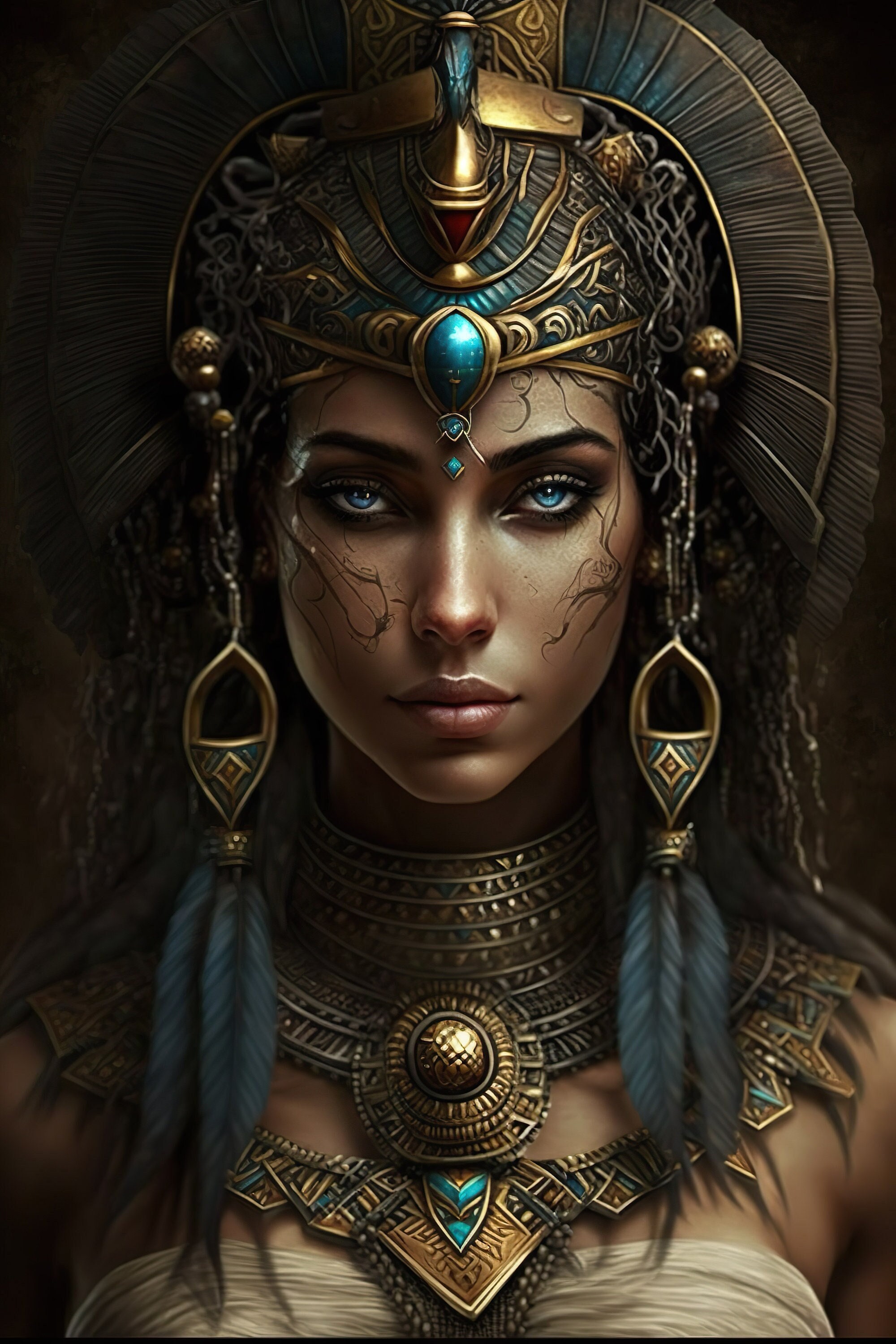 Egyptian goddess wallpaper