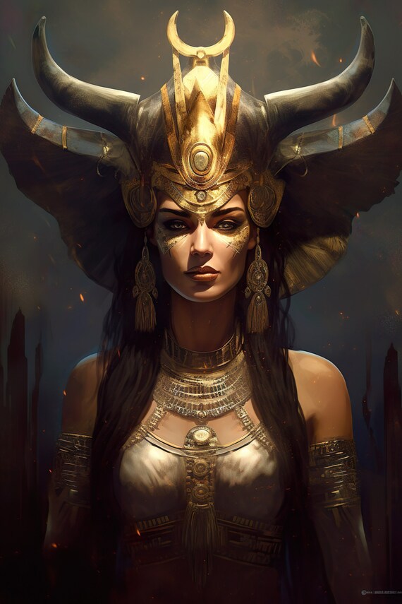 Egyptian Goddess Hathor, 5 Files, 4k+ Resolution