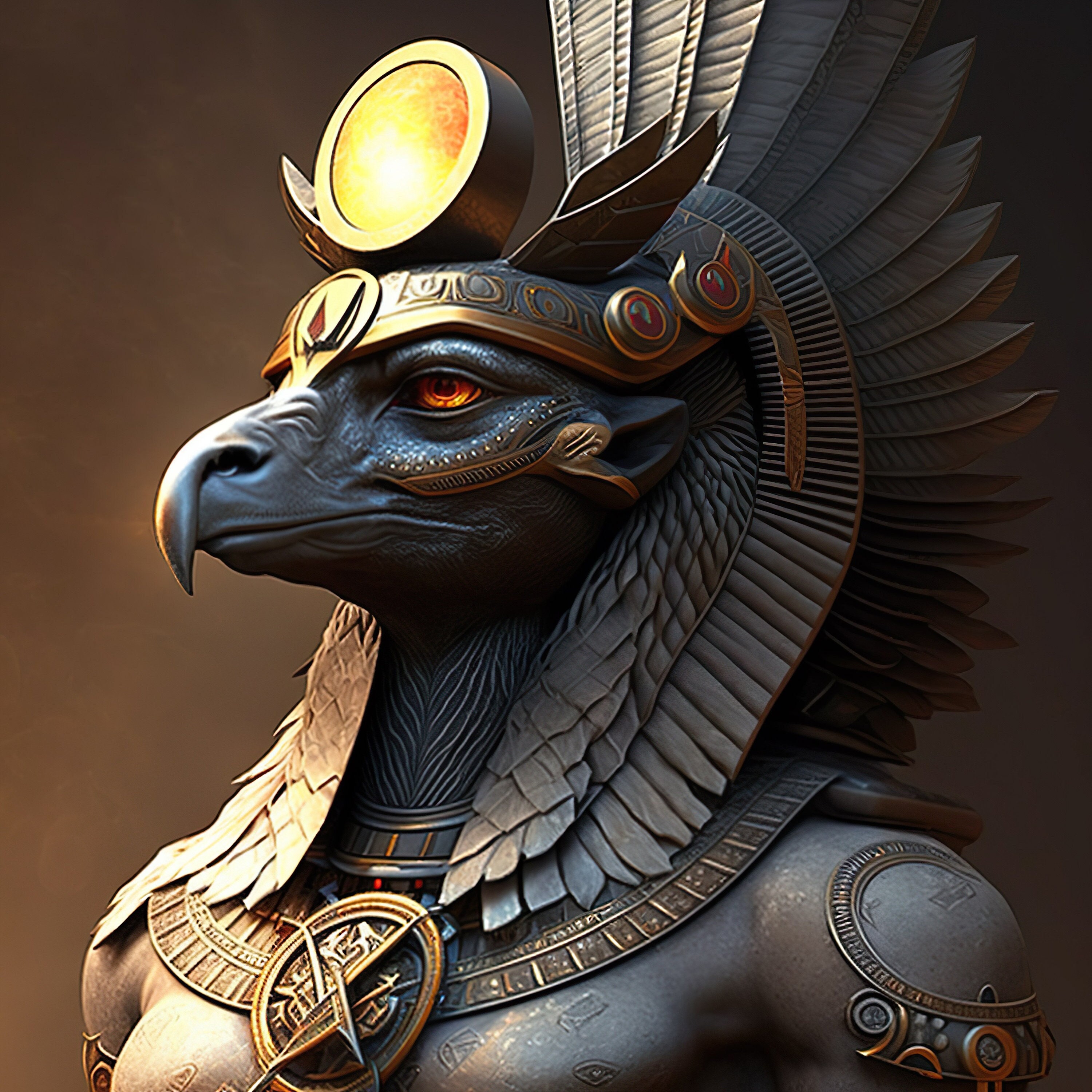 Egyptian Sun God Ra Digital Art 4k Resolution Perfect for Tablet Egyptian Sun God Ra Digital Art 4k Resolution Perfect for Tablet