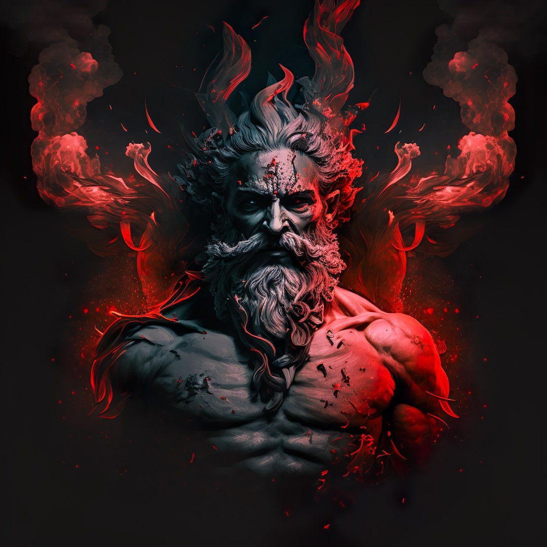 Greek God Hades Art 4k, 3 Files, One Low Price Etsy