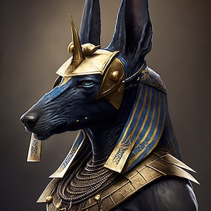 Anubis Egyptian God of death