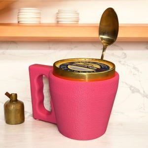 Ice Cream Pint Holder with Spoon Slot