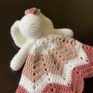 Baby Lovey Crochet Pattern: Bailee the Bunny (PDF Digital Download)