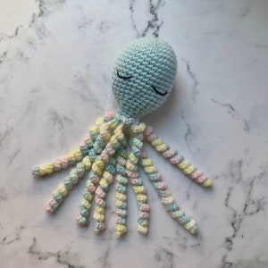 Preemie Octopus Crochet Pattern PDF Instant Digital Download Baby NICU Amigurumi Crochet Octopus image 8