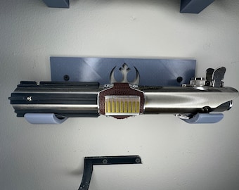 Lightsaber Wall Mount with Rebel logo