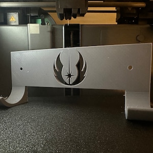 Lightsaber Wall Mount with Jedi logo
