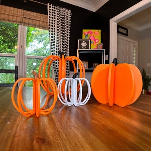 Halloween Pumpkins Decor | Fall Decoration | 3D Printed