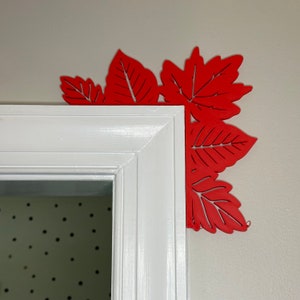 Fall Leaves Door Frame Decoration