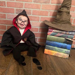 Baby and toddler wizard robe