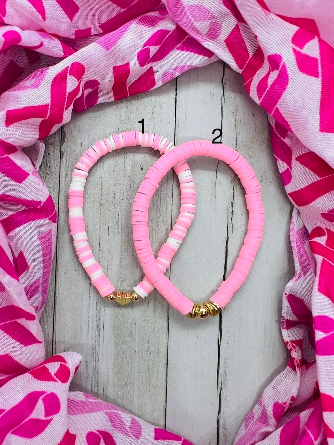 Breast Cancer Bracelets Breast Cancer Awareness Bracelets Etsy