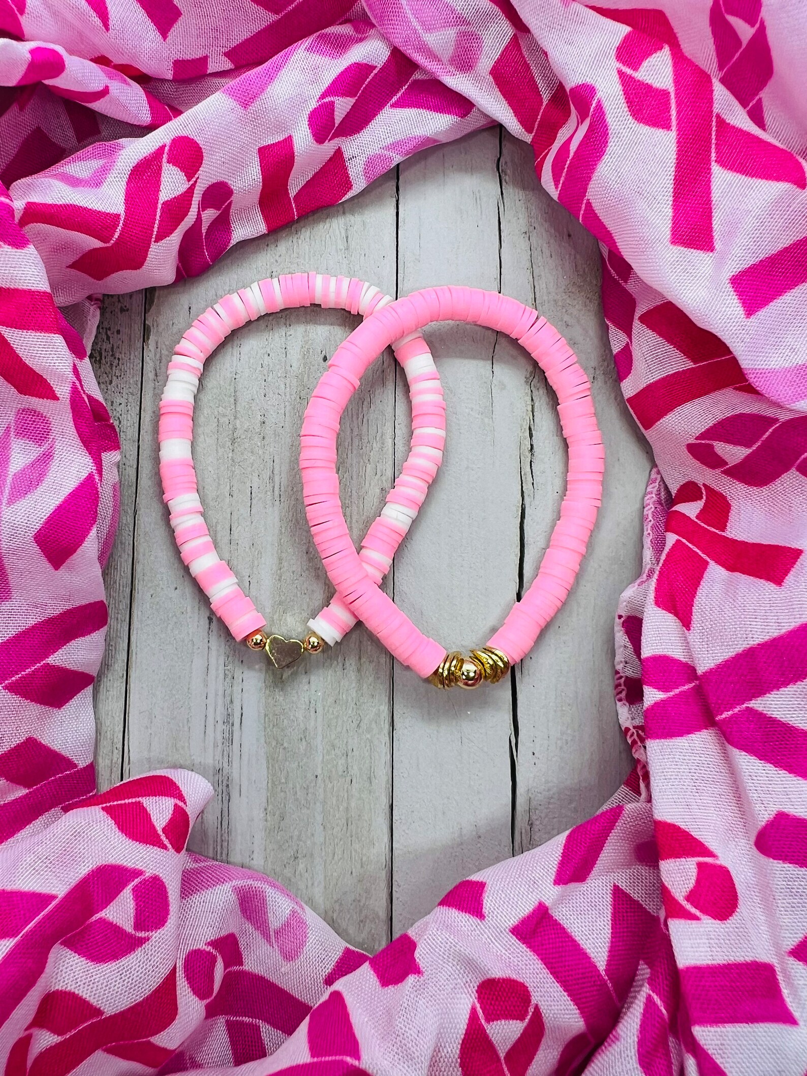 Breast Cancer Bracelets Breast Cancer Awareness Bracelets Etsy