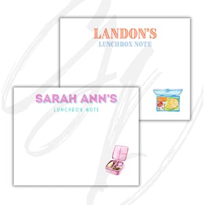 Notatnik Lunchbox Notes, personalizowany, niestandardowy
