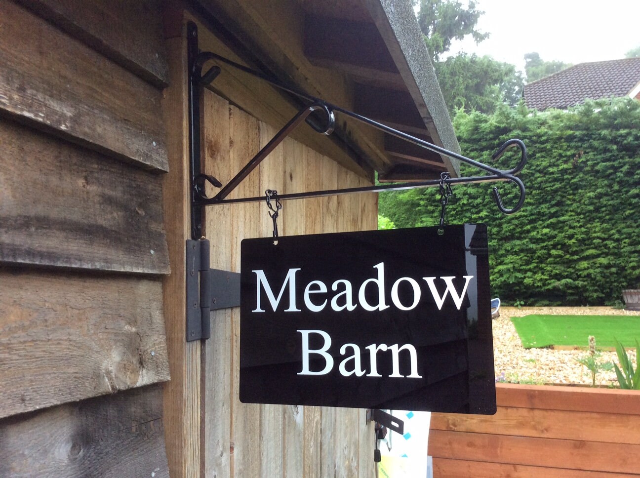 PERSONALISED / CUSTOM HANGING House Sign Double Sided Plaque Etsy UK