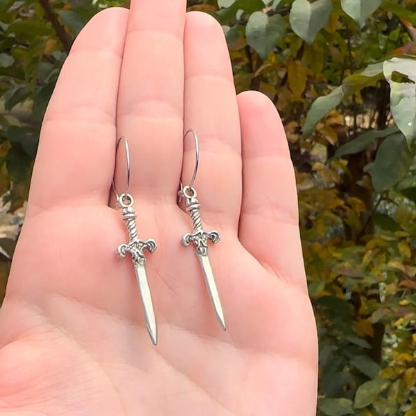 Josh Kiszka Sword Earrings
