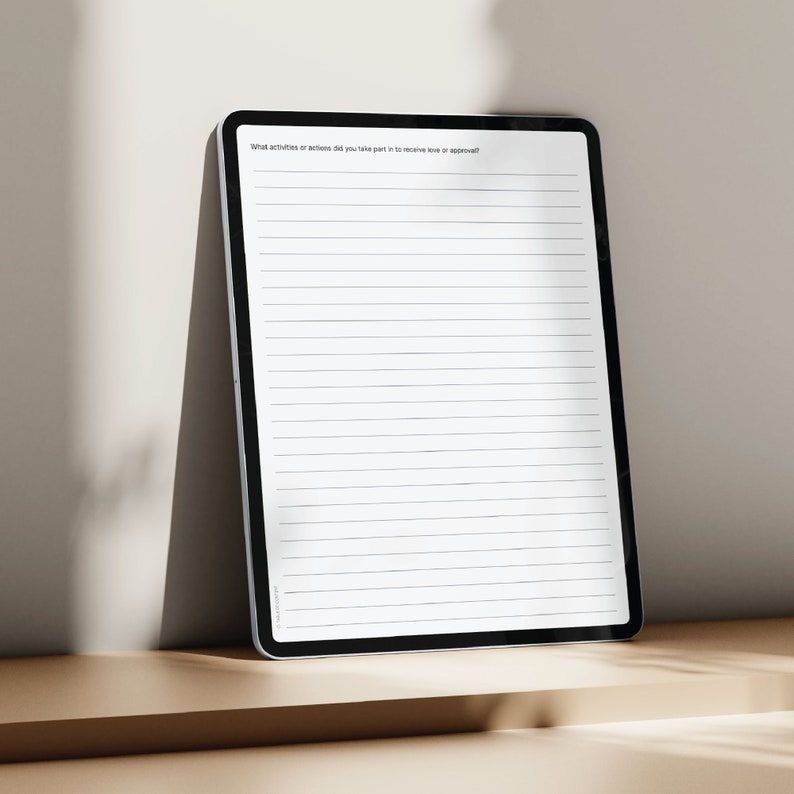Shadow Work Journal (163 pages) - Digital + Printable PDF - for ipad, goodnotes, notability - digital PDF image 8