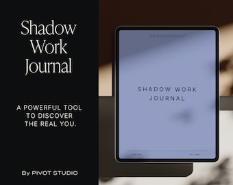 Shadow Work Journal (163 pages) - Digital + Printable PDF - for ipad, goodnotes, notability - digital PDF