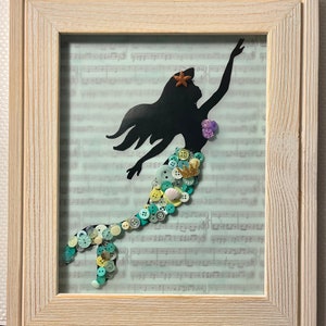 Ariel Button Decor