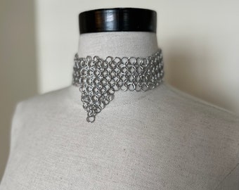 Chainmail Choker Necklace