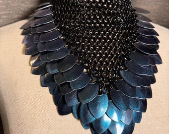 Scalemail Twilight Gorget Collar