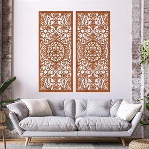 Wall Andalusian Geometric Wall Hanging, Wood home decor wall art, Arabic Art, Islamic Gift, Wooden Mashrabiya Design, Moroccan Art Openwork