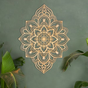 Wood Decor, Wood Wall Art, Mandala, Wood Décor, Bedroom Decor, Geometric Decor, Yoga Gifts, Unique Wall Art, Bohemian Art, New Home Decor