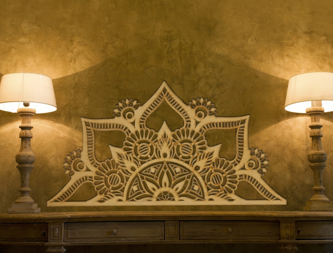 Above Door Decor, Wooden Mandala Wall Art, Above Window Wall Hanging ...