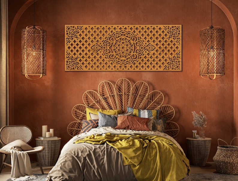 Moroccan Style Wall Panels Wall Hanging Wood Home Decor - Etsy