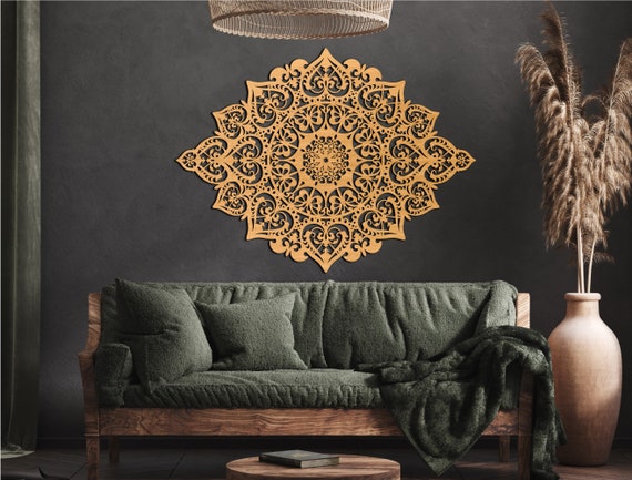 Autocollants muraux bouddhistes Zen en vinyle pour méditation Yoga, papier peint décoratif