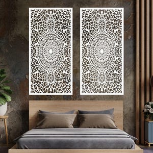 Moroccan decor, Wall hanging, Home décor, Arab Wood Decor, Mashrabiya, Lattice panel wood, Living Room Wall Art, Indian Wall Decor, Milo