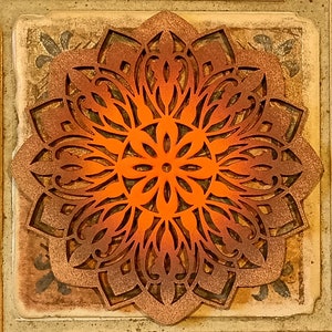 Wood Wall Art, Mandala Decor, Bohemian Wall Decor, Spiritual Decor, Circle of Life, Mandala Wall Hanging, New Home Gift, Morocco Art, Milo