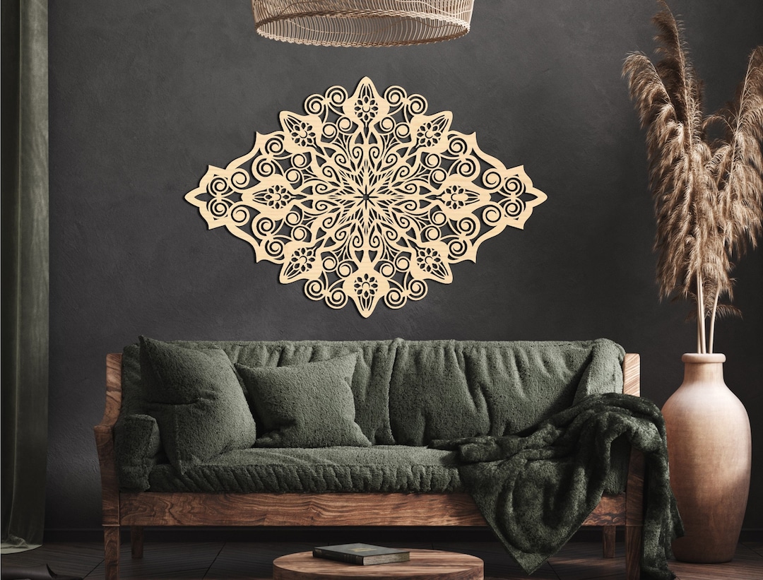 Mandala Wood Wall Art Wall Hanging Wood Decor Home Decor Housewarming Gift Bedroom Wall Art Living Room Wall Art Sacred Geometry milo Etsy Canada