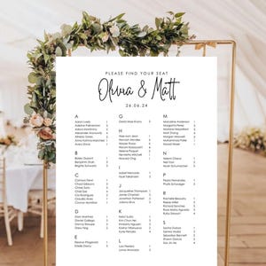Teken bruiloft tijdlijn | Bewerkbare sjabloon voor volgorde van gebeurtenissen | Afdrukbaar trouwdagschema | Modern boho-trouwbord | Tijdlijn ceremonie