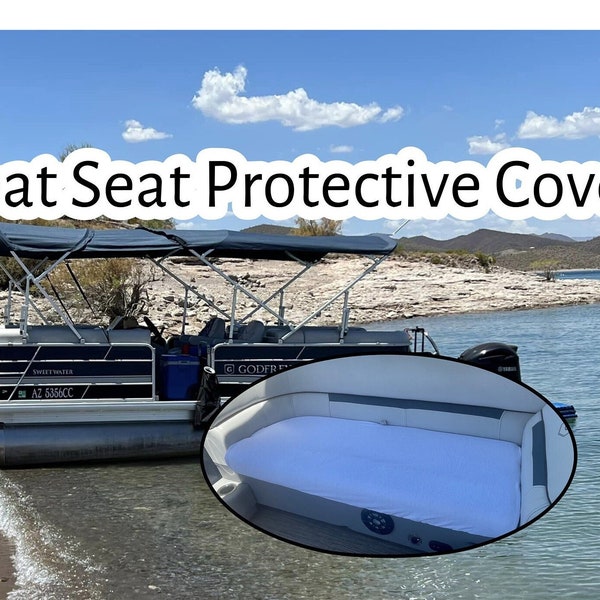 Pontoon Boat Seat Covers, Boat Seat Towels, Boat Seat Protective Covers