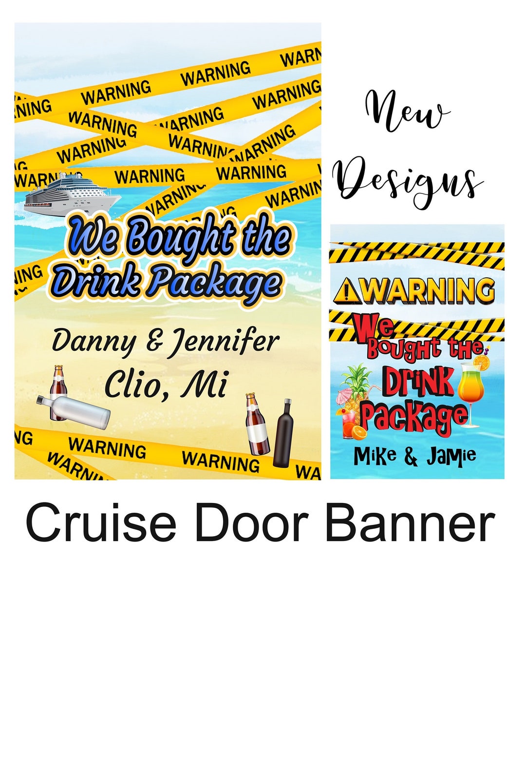Cruise Door Decoration, Personalized, Vacation Door Sign