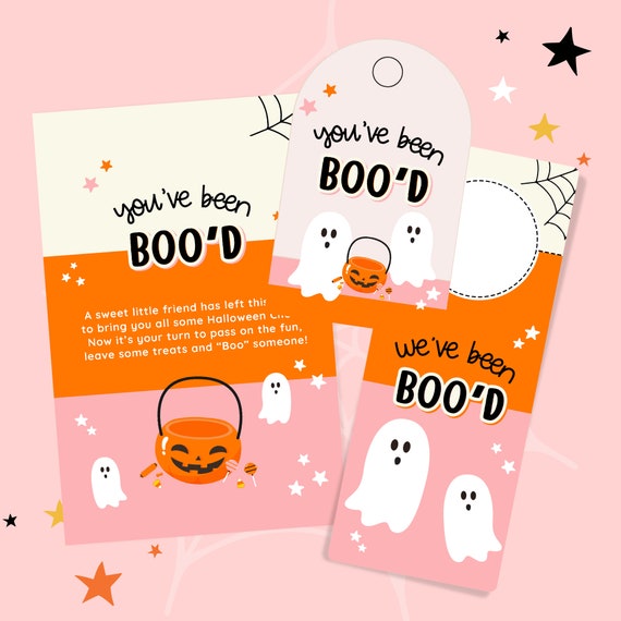 You've Been Booed Printable Set • Halloween Tradition (Instant Download)
