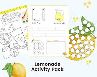 Lemonade Stand Printable Activities