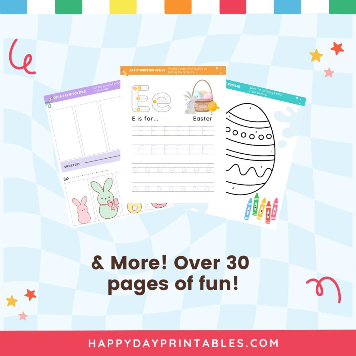 Easter Activity Pack | Printable Easter Worksheets | Preschool ...