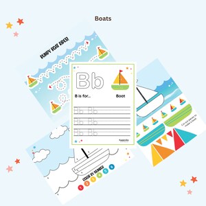 Things That Go Preschool Activity Pack - Etsy