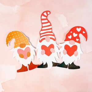 Cartão de Dia dos Namorados para impressão • Artesanato de gnomo do amor para crianças • Artesanato de Dia dos Namorados • Cartão de Dia dos Namorados • Dia dos Namorados • Dia dos Namorados em sala de aula imagem 3