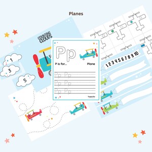 Things That Go Preschool Activity Pack - Etsy