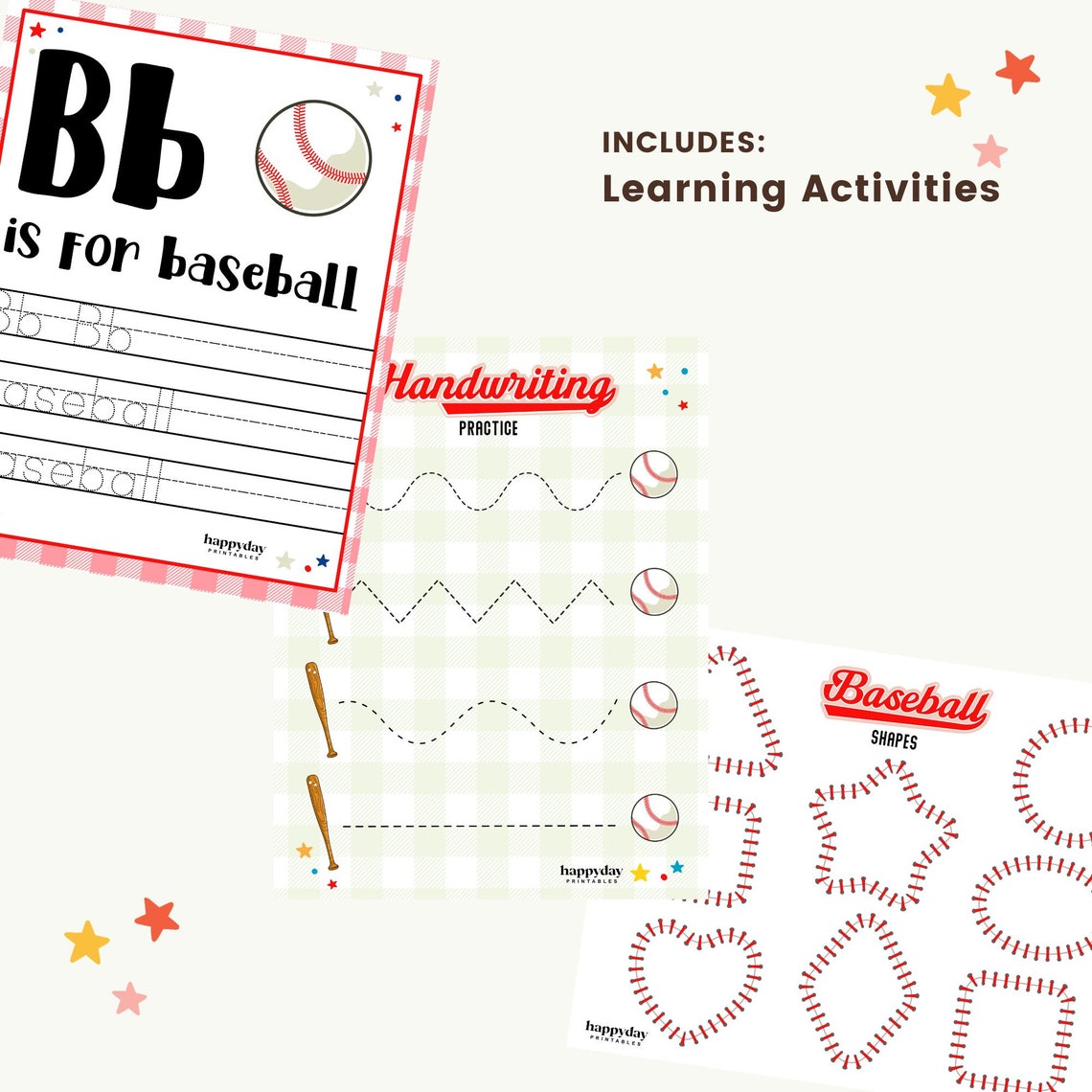 Baseball Activity Baseball Activity Pack • Baseball Activity Sheets • Baseball Game ...
