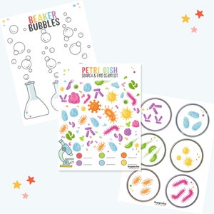 Science Lab Printable Pack • Mad Scientist Party • Science Activities ...