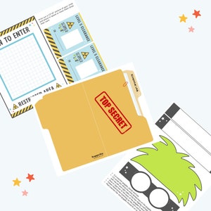 Science Lab Printable Pack • Mad Scientist Party • Science Activities ...