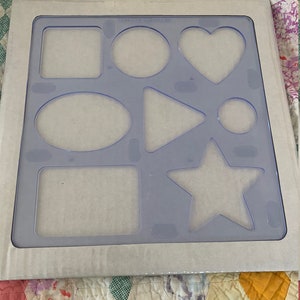 Creative Memories Creative Cuts Basic Shapes Pattern