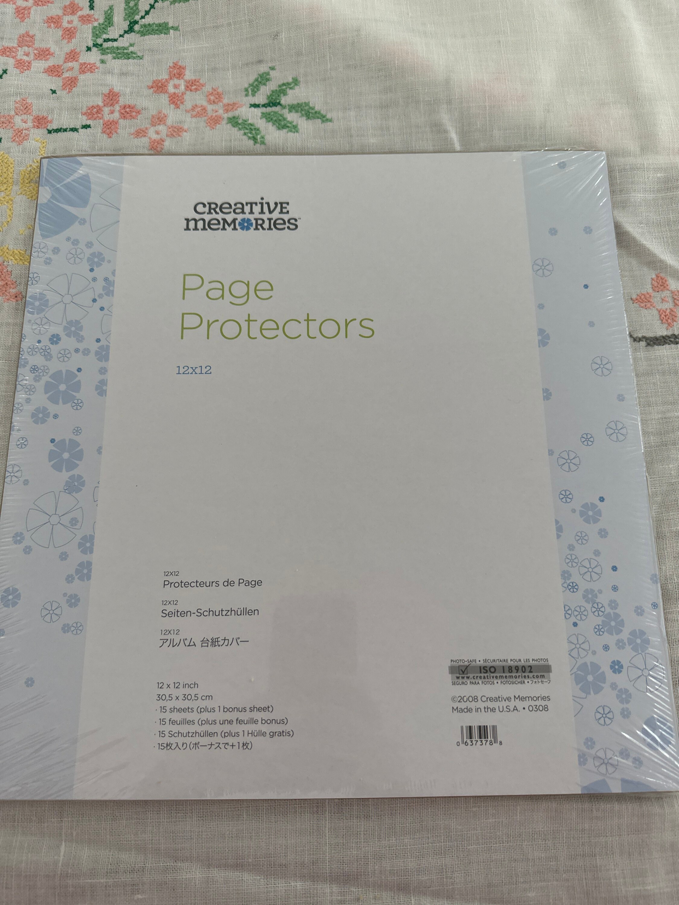 Quick Shop 12x12 Pages & Protectors - Creative Memories