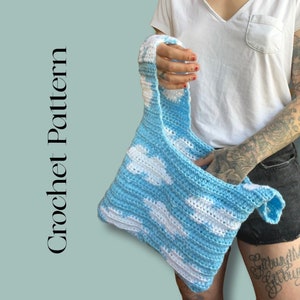 Crochet Cloud Bag Pattern: Tapestry Knot Bag (PDF)