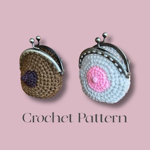 Boob Coin Purse | DIGITAL PDF | Crochet Pattern | English