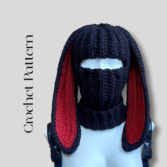 Bunny Balaclavas | PDF CROCHET PATTERN | Digital Download